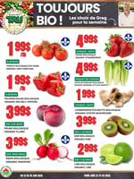 Circulaire TAU Marché d'alimentation Naturelle - Biologique