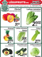Circulaire Légufruits