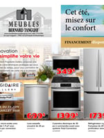 Circulaire Meubles Bernard Tanguay - Cet été misez sur le confort
