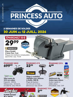 Circulaire Princess Auto