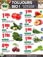 Circulaire TAU Marché d'alimentation Naturelle - Biologique