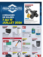 Circulaire Princess Auto