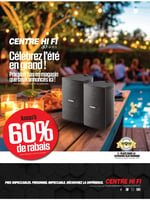 Circulaire Centre HI-FI