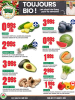 Circulaire TAU Marché d'alimentation Naturelle - Biologique