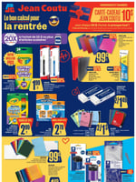 Circulaire Jean Coutu - Rentrée Scolaire