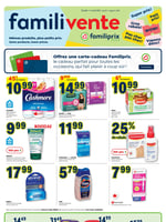 Circulaire Familiprix - Clinique