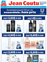 Circulaire Jean Coutu - Essentiels à bas prix