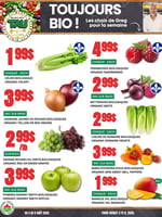 Circulaire TAU Marché d'alimentation Naturelle - Biologique