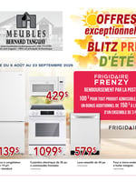 Circulaire Meubles Bernard Tanguay - Offres Exceptionnelles
