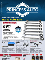 Circulaire Princess Auto