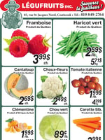 Circulaire Légufruits