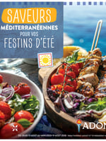 Circulaire Adonis - Saveurs de la Méditerranée
