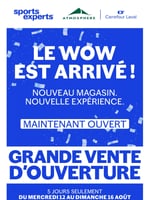 Circulaire Sports Experts - Grande Ouverture Carrefour Laval