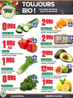 Circulaire TAU Marché d'alimentation Naturelle - Biologique