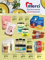 Circulaire Les Aliments Merci Épiceries Santé