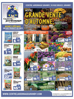 Circulaire Centre Jardinage Granby