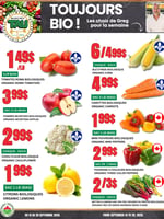 Circulaire TAU Marché d'alimentation Naturelle - Biologique
