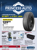 Circulaire Princess Auto