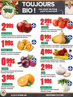 Circulaire TAU Marché d'alimentation Naturelle - Biologique