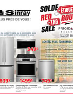 Circulaire Meubles Sinray - Solde Étiquette Rouge