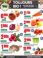 Circulaire TAU Marché d'alimentation Naturelle - Biologique