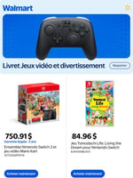 Circulaire Walmart - Livret Jeux Vidéo et Divertissement