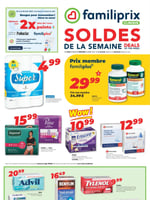 Circulaire Familiprix - Clinique