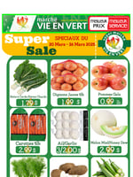 Circulaire Marché Vie en Vert