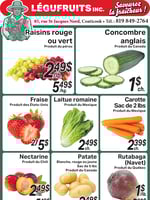 Circulaire Légufruits