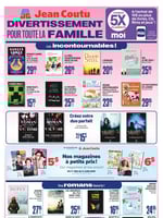 Circulaire Jean Coutu - Divertissement pour toute la Famille