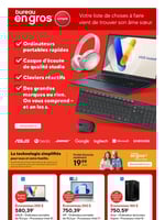 Circulaire Bureau en Gros