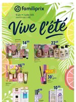 Circulaire Familiprix - Cahier Vive l'été