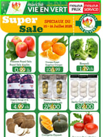 Circulaire Marché Vie en Vert