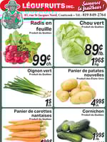Circulaire Légufruits