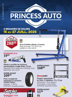 Circulaire Princess Auto