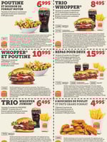Circulaire Burger King - Restaurant