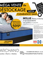 Circulaire Meubles Marchand - Mega Vente de Déstockage