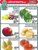 Circulaire Légufruits