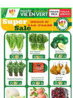 Circulaire Marché Vie en Vert