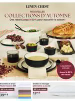 Circulaire Linen Chest - Collections d'Automne