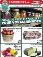 Circulaire Légufruits