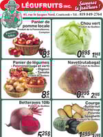 Circulaire Légufruits