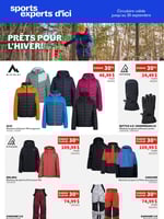 Circulaire Sports Experts - Prêts pour l'hiver