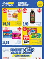 Circulaire Club Entrepôt