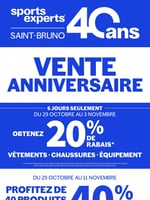 Circulaire Sports Experts - St-bruno