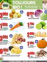 Circulaire TAU Marché d'alimentation Naturelle - Biologique