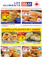 Circulaire Les Aliments M&M