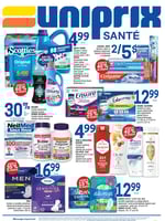 Circulaire Uniprix - Santé
