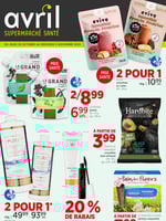 Circulaire Avril - Supermarché Santé