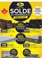 Circulaire Meubles Léon - Solde du Vendredi Fou